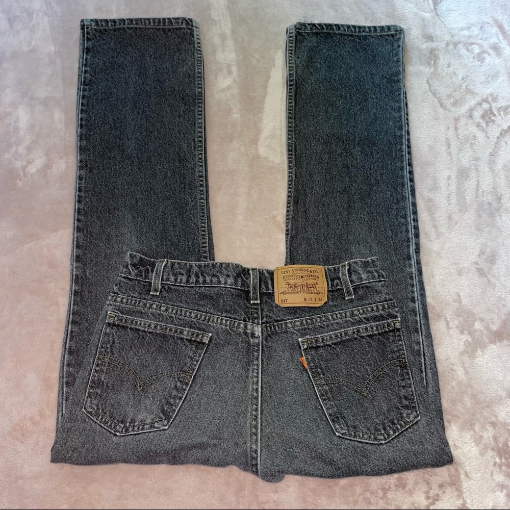 Vintage Levi 517 jean W34 L34 - Picture 2 of 9